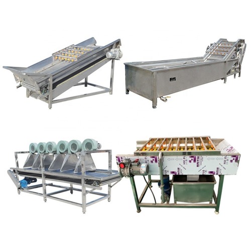 Factory Price Sweet Potato Air Bubble Washing Machine Spray Cleaning Equipment Drying Line