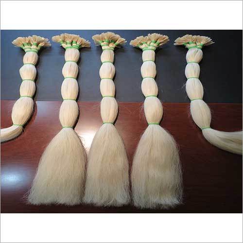 White Single Hair Top Finishing Tip Hair Extensions