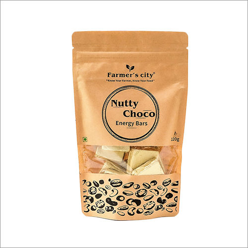 Healthy Nutty Choco Energy Bars Packaging Size: 120Gm