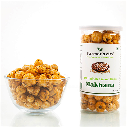 Roasted Cheese And Herbs Makhana Packaging Size: 90Gm