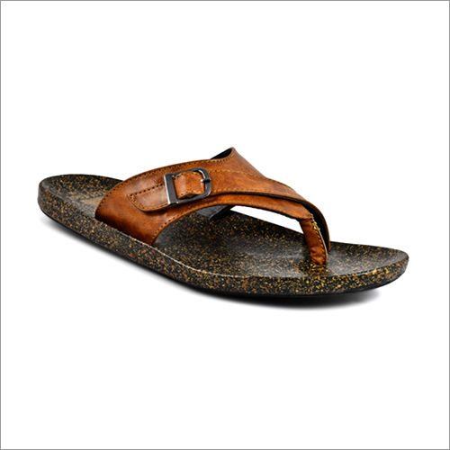 Mens Casual PU Sole Slipper