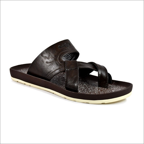 Mens Stylish PU Sole Slipper