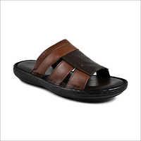 Mens Casual Leather Slipper