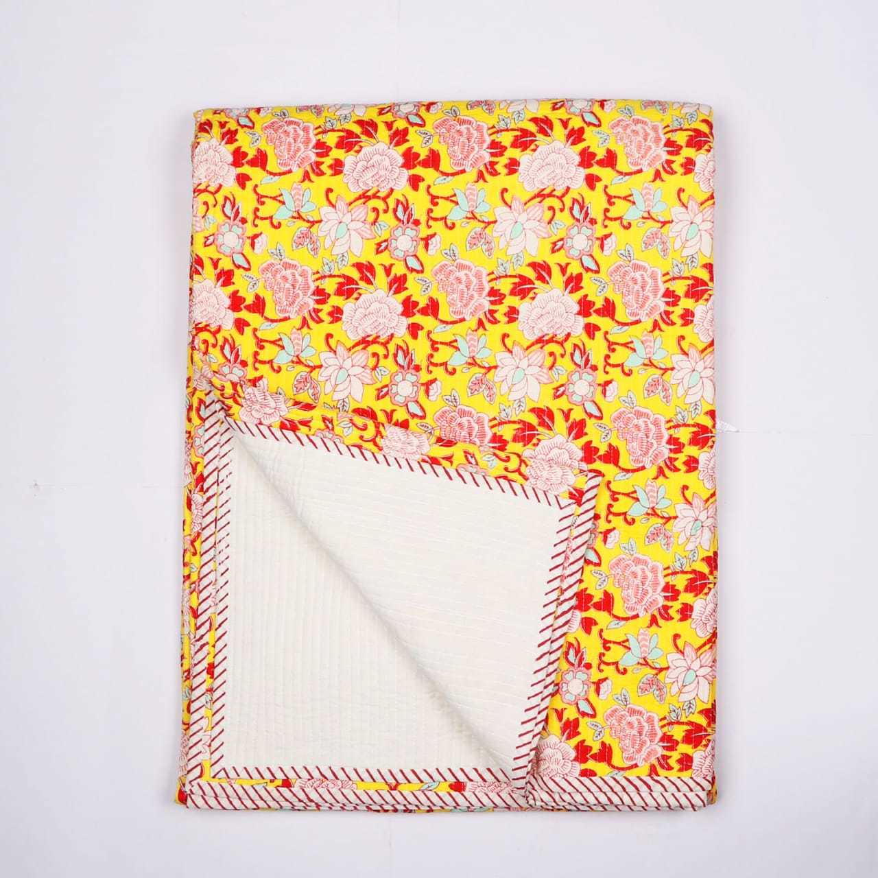 Hand Printed Bedcover AC Blankets