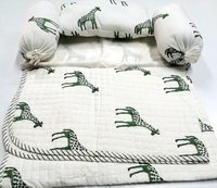 Block printed Baby Bedding Set