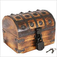 20x15x15 CM Round Wooden Box