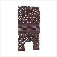 18x9 Inch Wooden Rehal Fine Jali