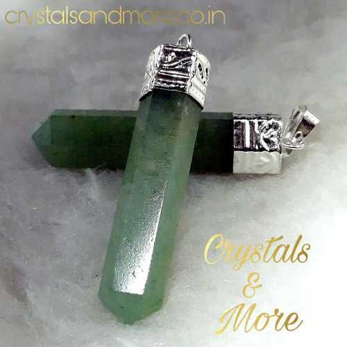 Green Aventurine Pencil Pendant