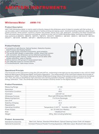 Whiteness Meter/ Tester