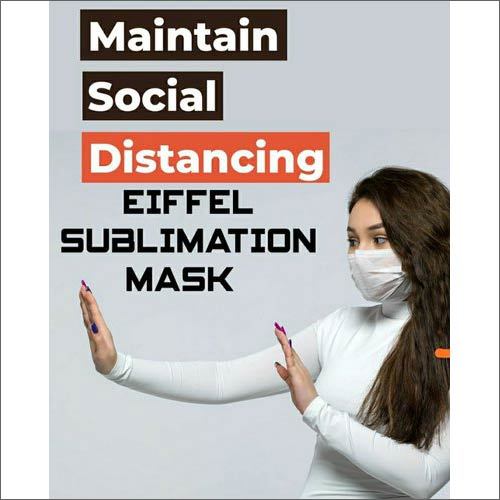 Reusable 3 Ply Sublimation Face Mask