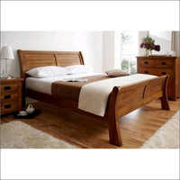 Wooden Plank Size Bed