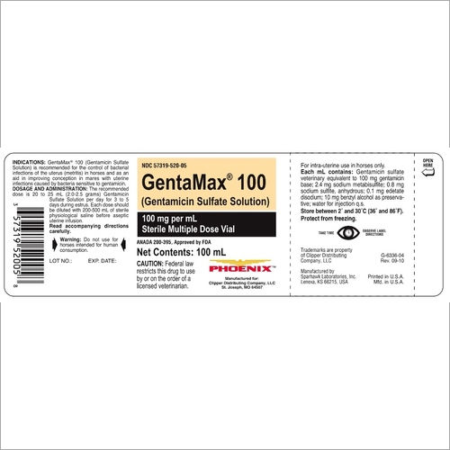 Gentamicin Sulphate Injection