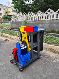 Multifunction Janitorial Cart by KC Green