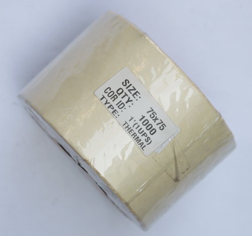 75mm x 75mm (500lable) 1ups thermal