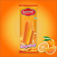 Orange Candy Packaging Pouch