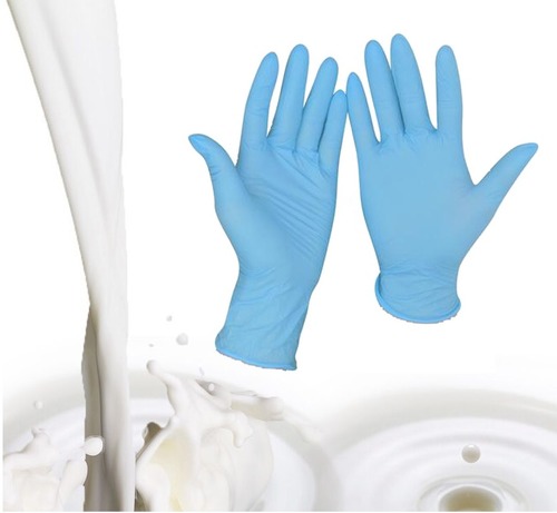 White Best Grade Gloves Raw Material Nbr Latex