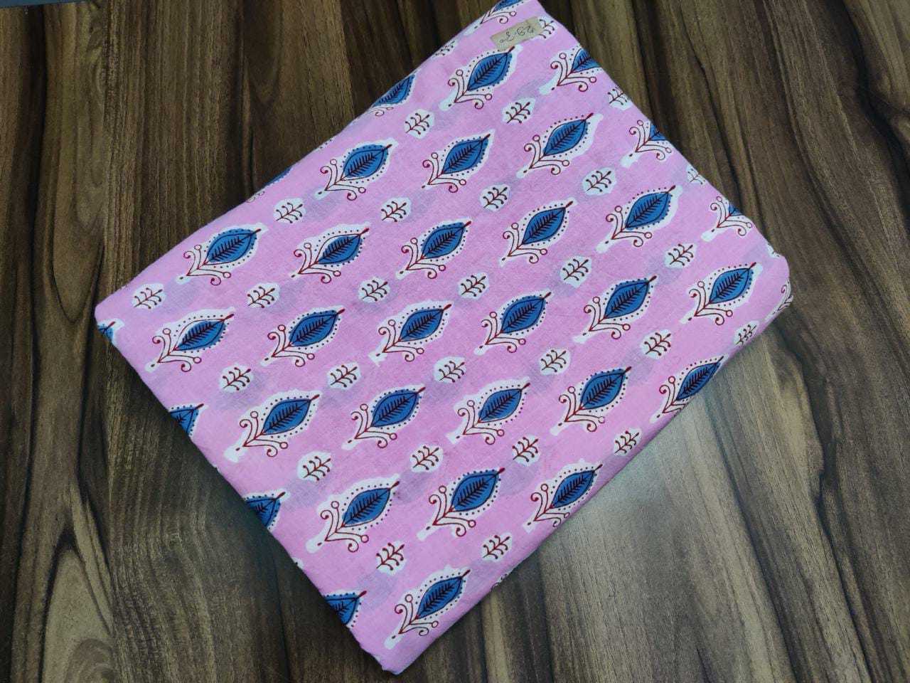 Sanganeri Block Print Cotton Fabric