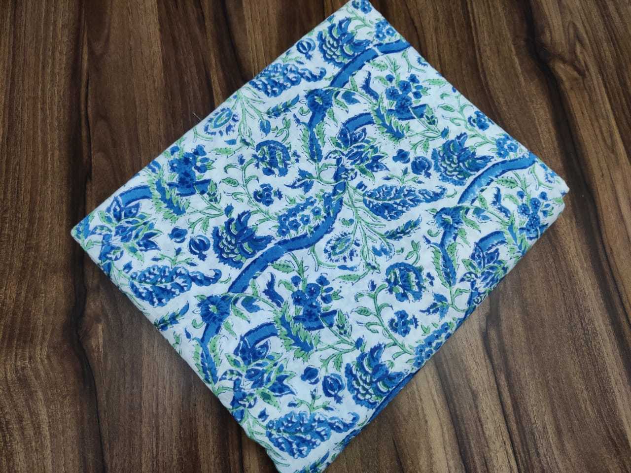 Sanganeri Block Print Cotton Fabric