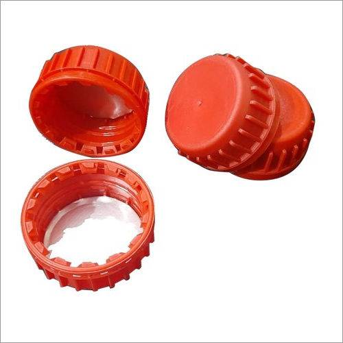 Red 40mm Plastic Screw Caps