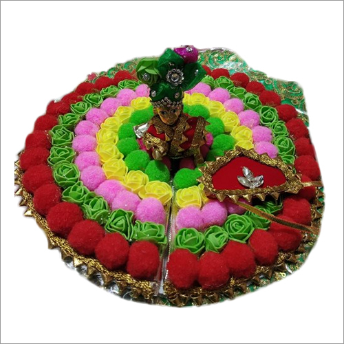 Different Color Laddu Gopal Ji Flowers Dress