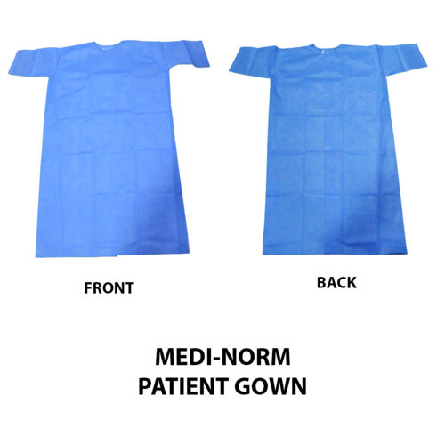 Blue Patient Gown