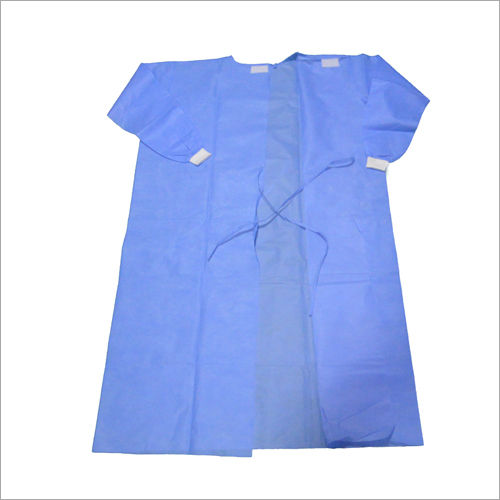 Blue Disposable Surgical Gown