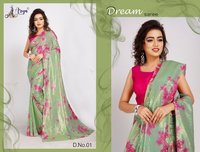 Georgetter Sequance Saree ideal