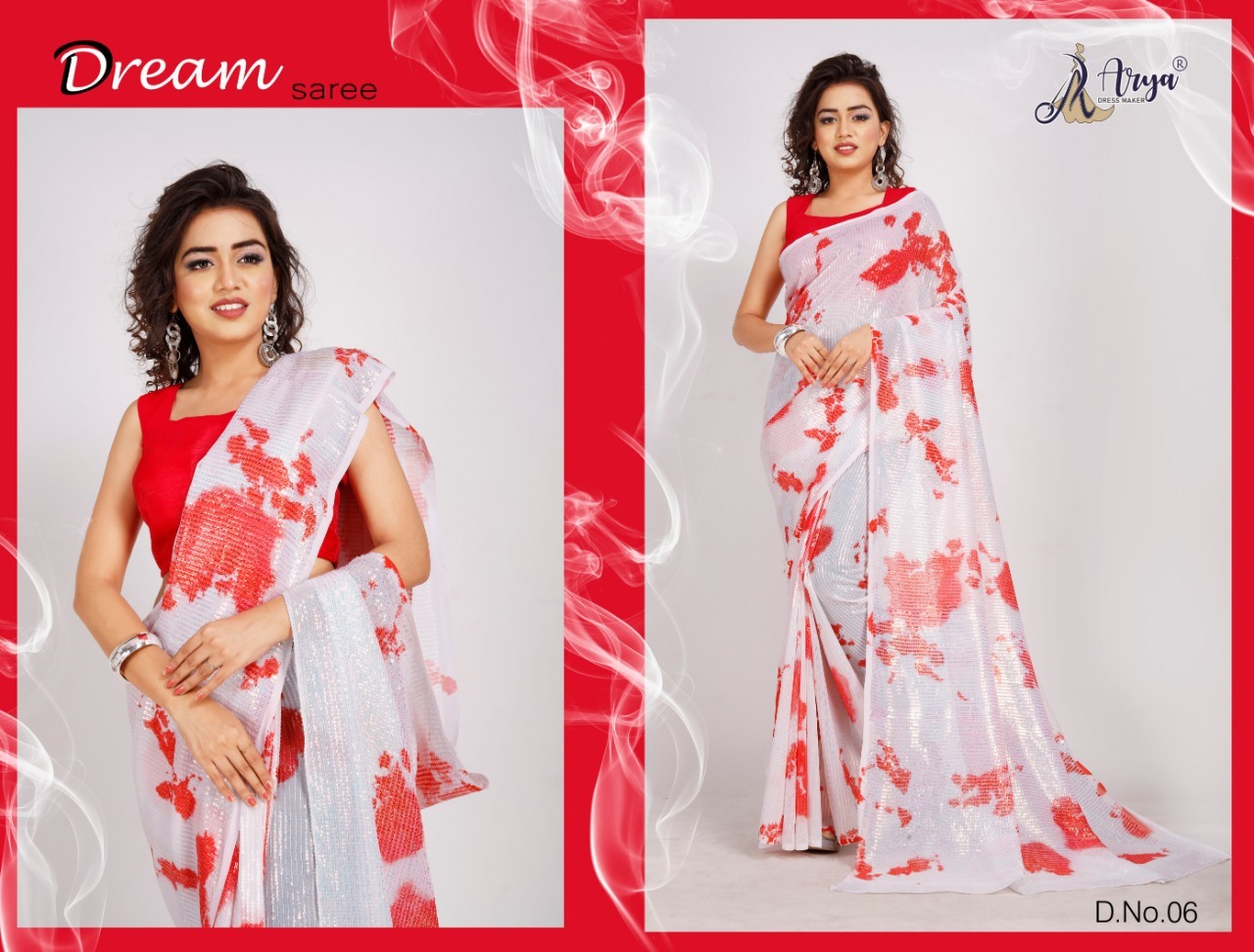 Georgetter Sequance Dream Saree