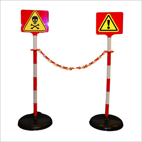Road Sign Board Barrier Post