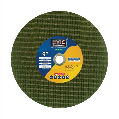 9 Inch Cutting Wheel Cutting Speed: 6600 Rpm