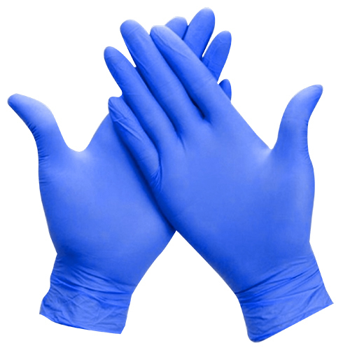 Medical Blue Color Surgical Gloves