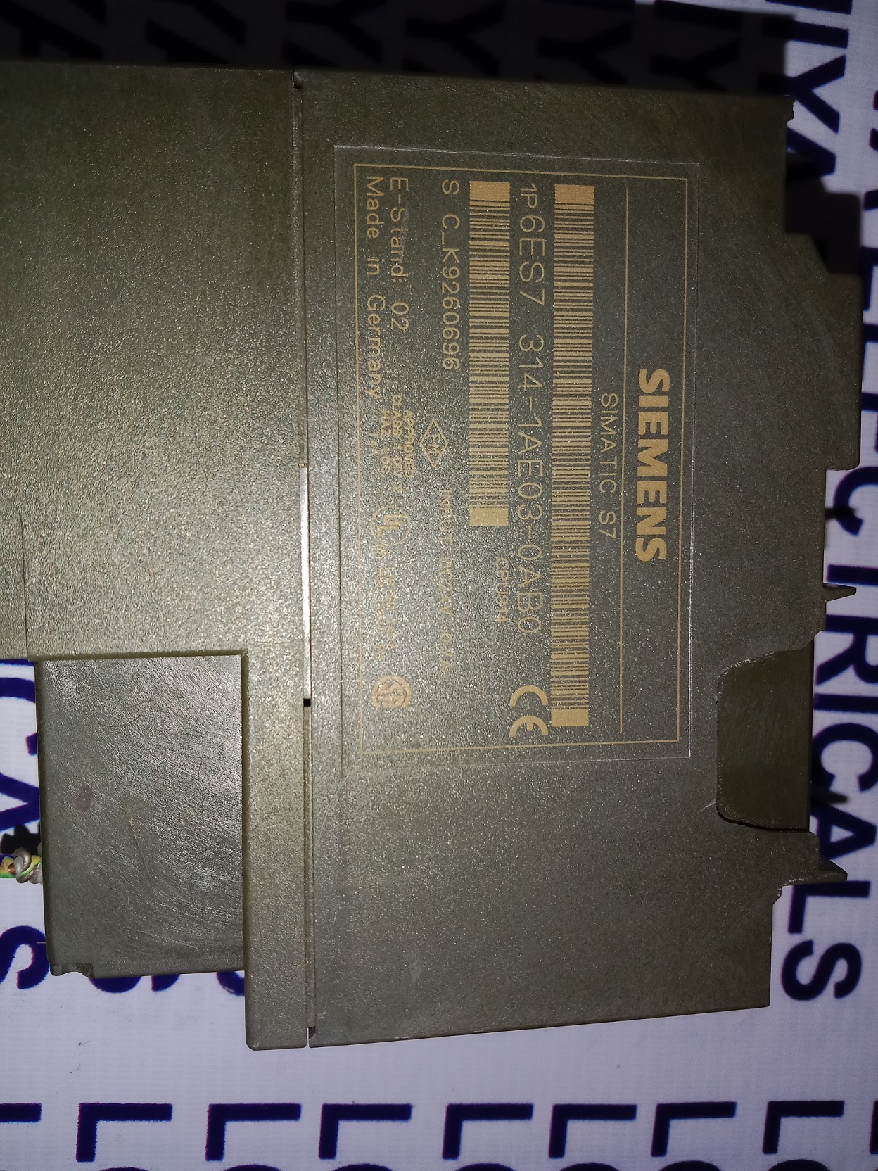 SIEMENS CPU MODULE 6ES7 314-1AE03-0AB0