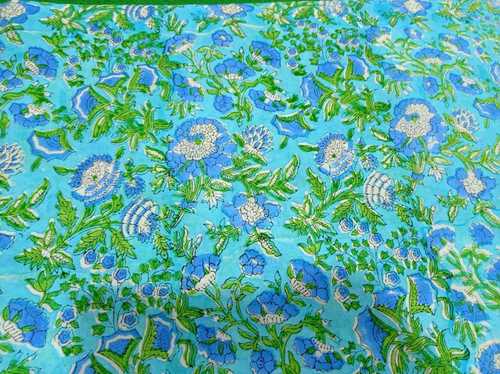 Blue Green combinations  Jaipuri Fabric