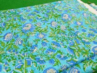 Blue Green Combinations Jaipuri Fabric