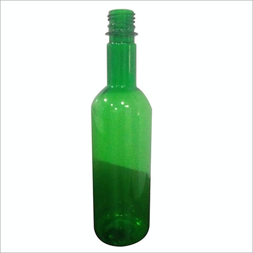 500 ML Green Plastic Bottle