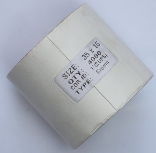 35mm X 15mm (4000 Labels) 2ups Chromo barcode lable