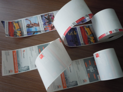 Colour Printed Billing Roll