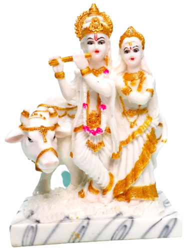 Radha Krishan Marble Statue