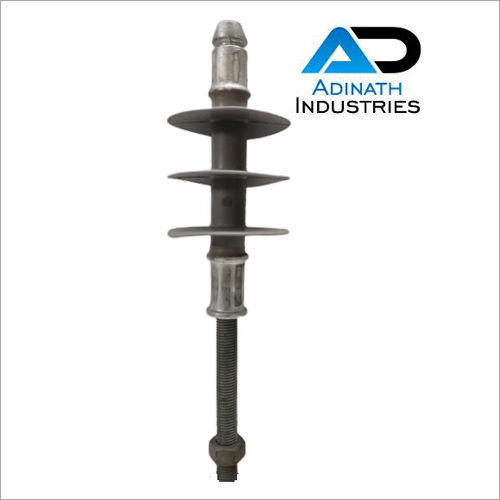 11KV 5KN  Polymer Pin Insulator 24mm FRP With 150mm Stud