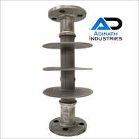 11KV 5KN Polymer Post Insulator 24mm FRP With PCD 57mm (4 Hole)