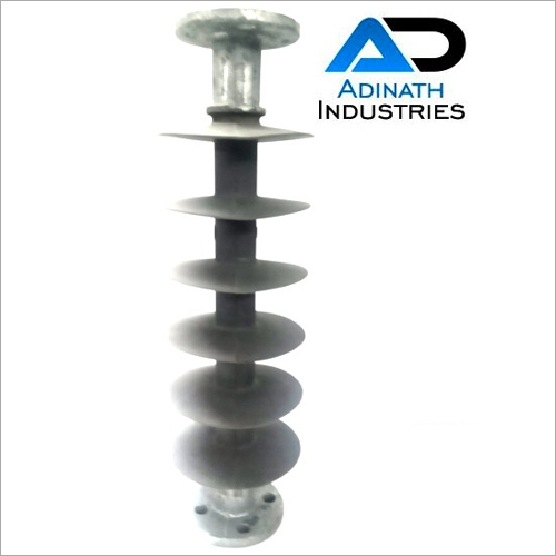 22KV Polymer Post Insulator 24mm FRP With 57mm PCD 4 Hole
