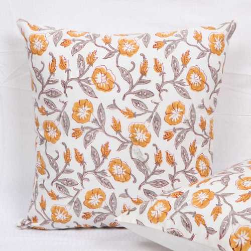 All Color Handmade Block Printed Cushion Cover