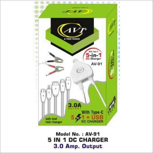 Avi+ Av-91 5 In 1 Dc Charger Body Material: Plastic