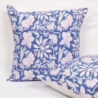 Colorful Designer Block Printed Cushion Cover