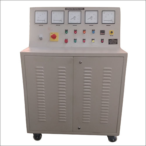 Electrical Capacitor Testing Panel