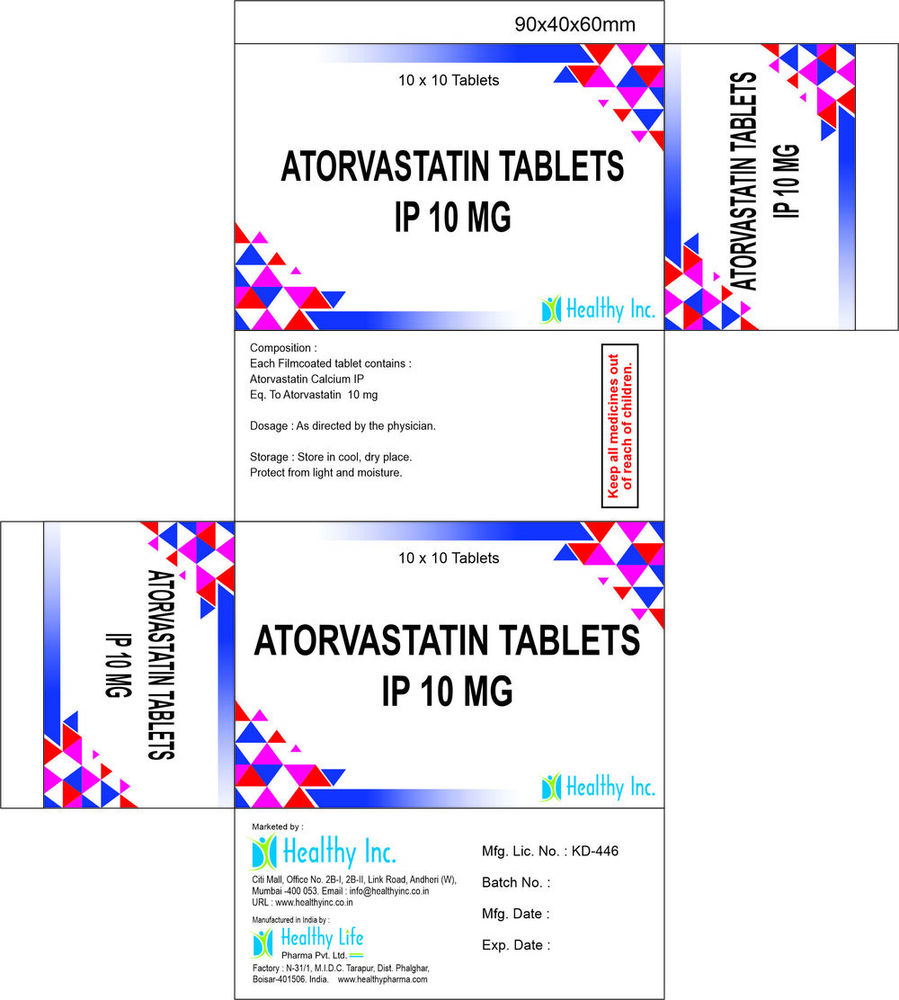 Atorvastatin Tablets Generic Drugs