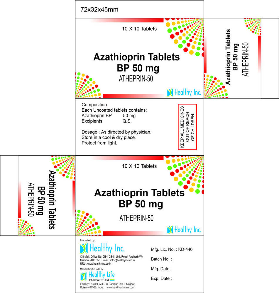 Azathioprine Tablets Generic Drugs