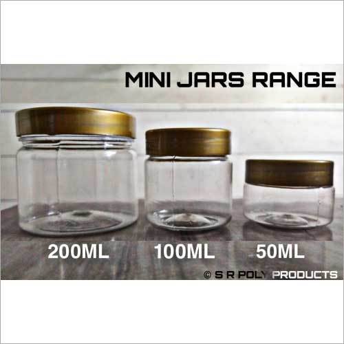 Airtight Mini Range Cylindrical Jars Size: Different Size