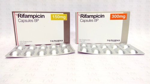 Rifampicin Capsules - 150 mg, Oral and Intravenous Antibiotic for Meningococcal Meningitis and Other Bacterial Infections, Store in a Cool and Dry Place, Dosage as Directed by Physician