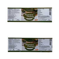 Chutney Printed Bottle Label